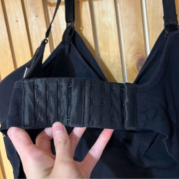 Kindred Bravely Sublime Hands-Free Pumping & Nursing Bra in Black Size XXL Busty - Picture 7 of 13